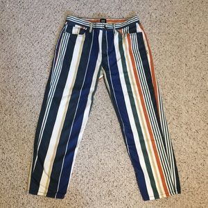 Funky cropped pants